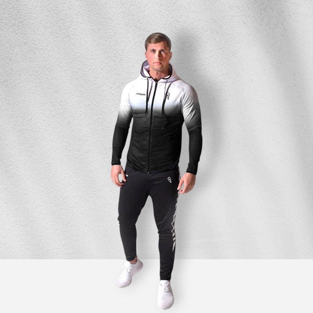 Mens Fade Hoodie - Black