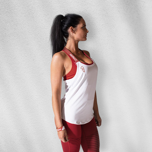 Womens Aura Vest - Burgundy