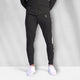 Mens Black Fine-fit Bottoms