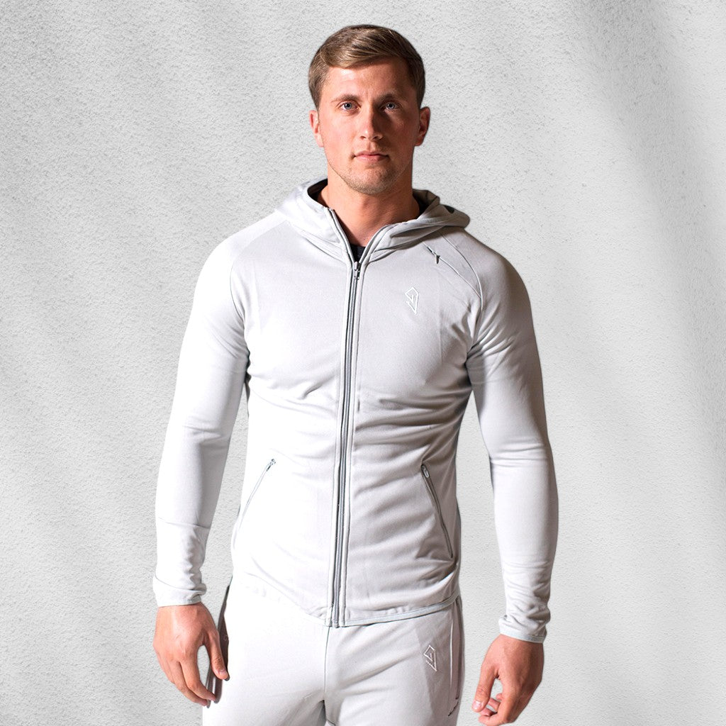 Mens Silver Fine-fit Bottoms